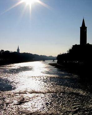 Il fiume Adige