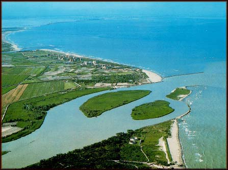 estuario del fiume Adige