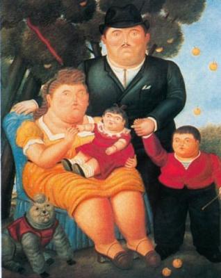 Botero, la famiglia