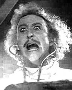 Mel Brooks in Frankenstein Junior