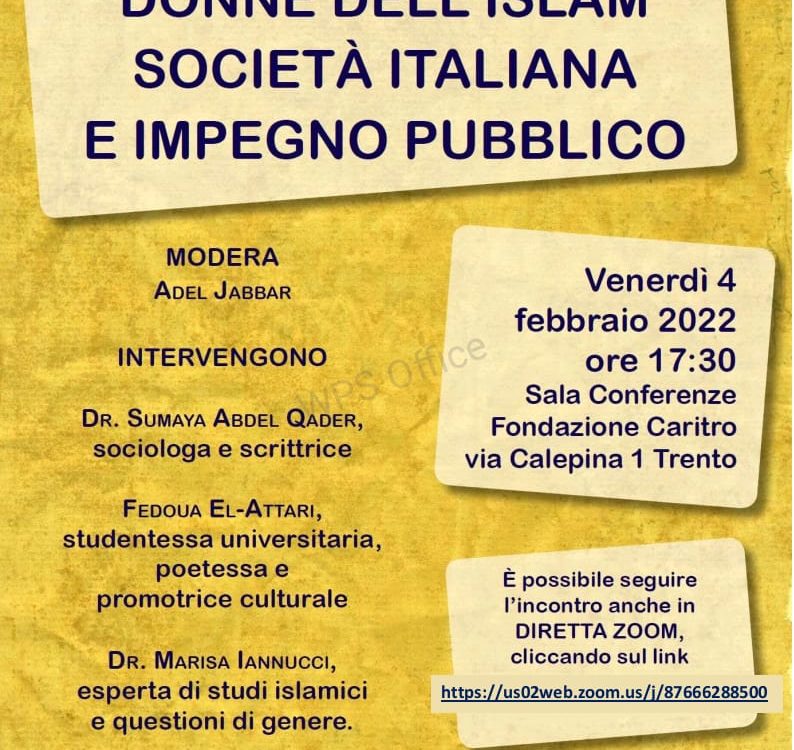 La locandina dell'evento