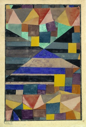 paul klee, montagne