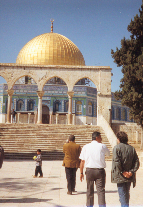 Pasqua 2001, la grande moschea di Gerusalemme