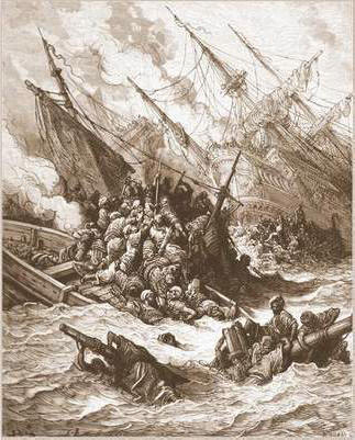 La battaglia di Lepanto