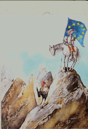 don chisciotte e l'europa