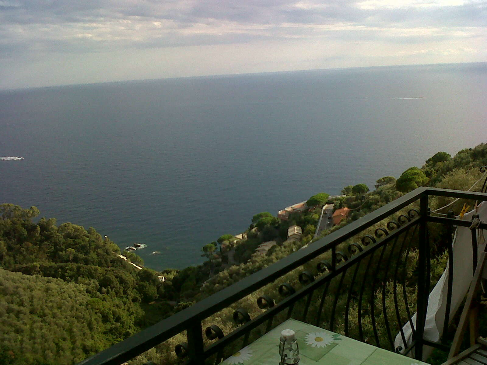 Il mare dal balcone di Emilio a San Pietro di Rovereto