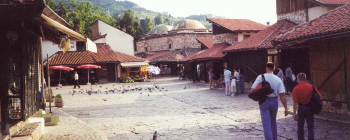 La città vecchia a Sarajevo