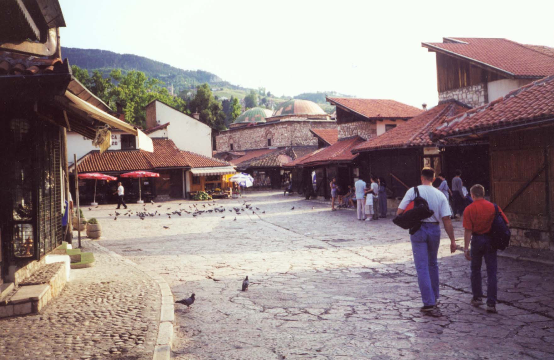 La città vecchia a Sarajevo