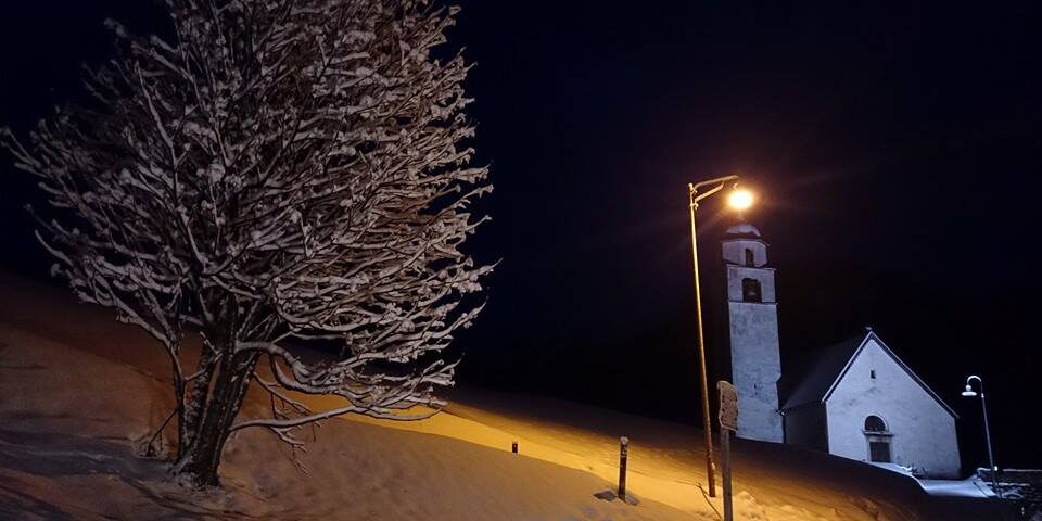 Valle dei Mocheni innevata. Foto di Stefano Moltrer