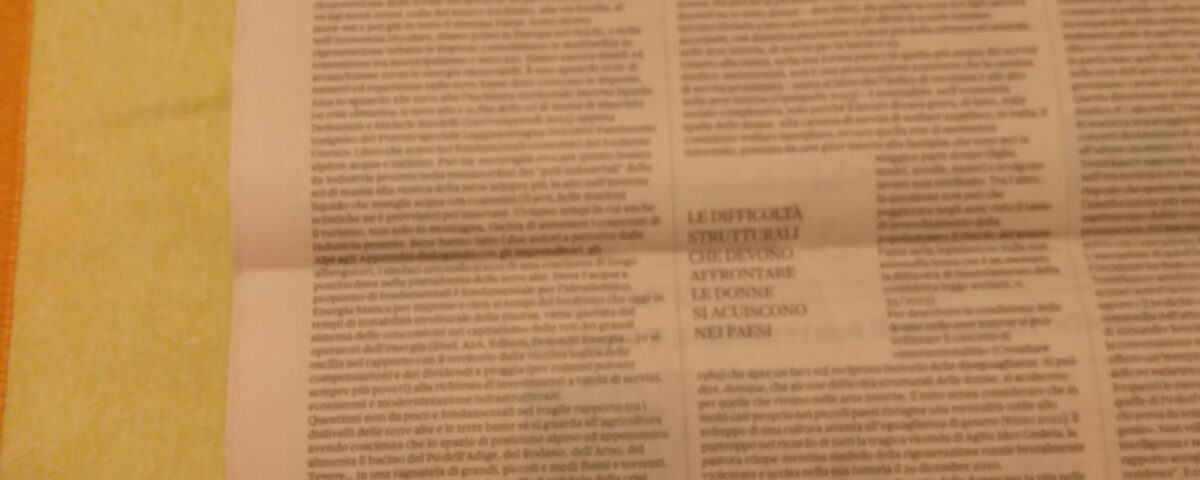 Il fondo del Sole 24 Ore