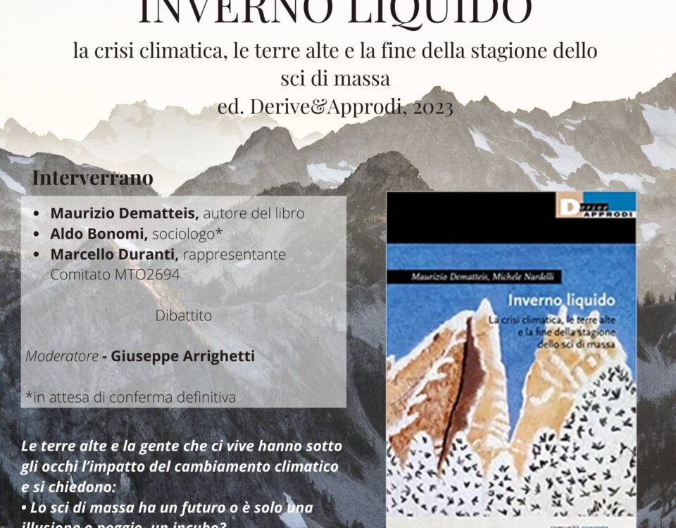 La locandina dell'evento