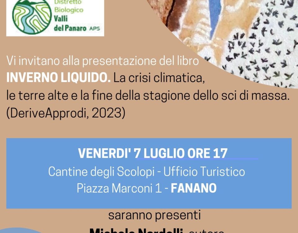 La locandina dell'evento