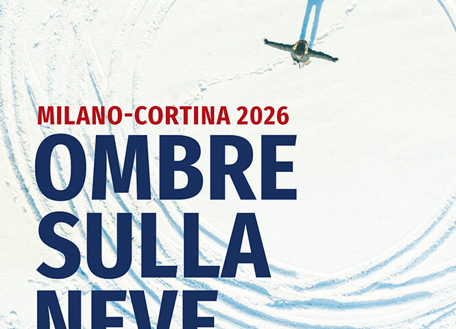 La copertina del libro di Luigi Casanova dedicato alle Olimpiadi invernali Milano-Cortina 2026 2026