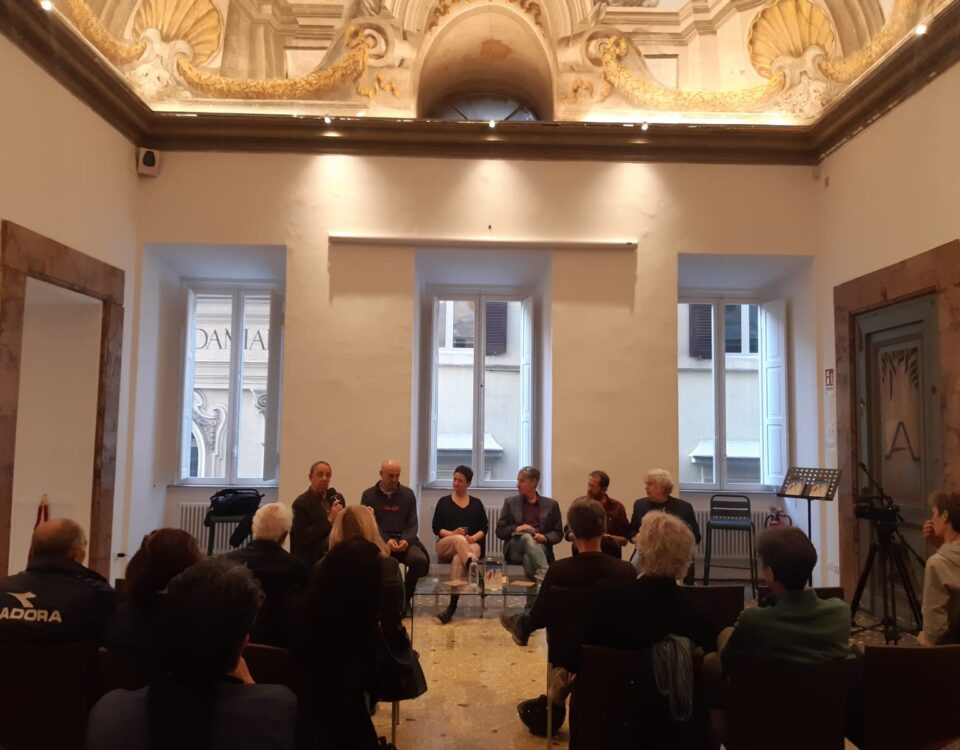 Un'immagine della presentazione di Roma