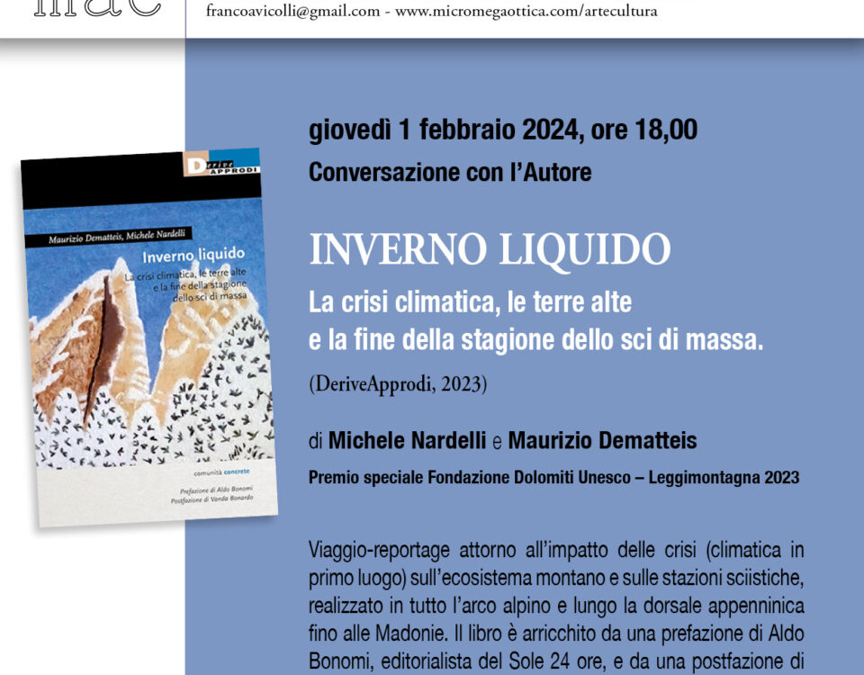 La locandina della presentazione