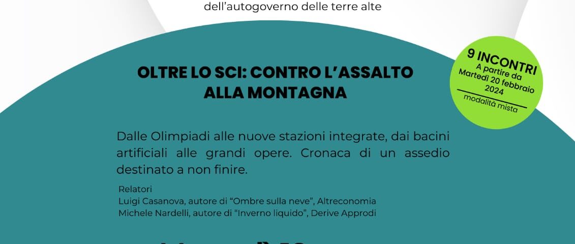 La locandina dell'evento