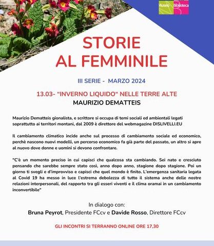 La locandina dell'evento