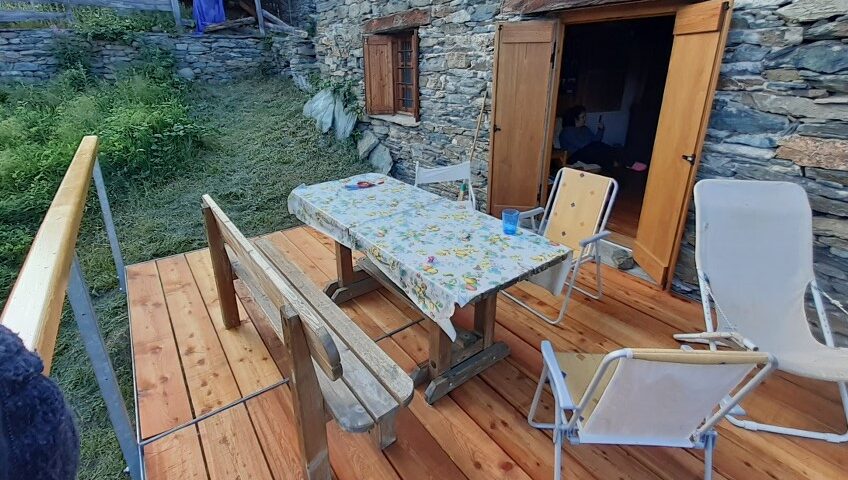 Un particolare del Borgo Puy de Champanesio