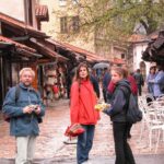 Elisabetta Vindimian in un viaggio a Sarajevo