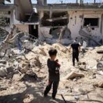 Gaza. Immagine da il manifesto