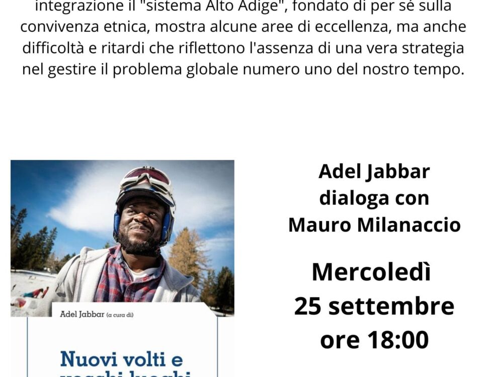 la locandina dell'incontro