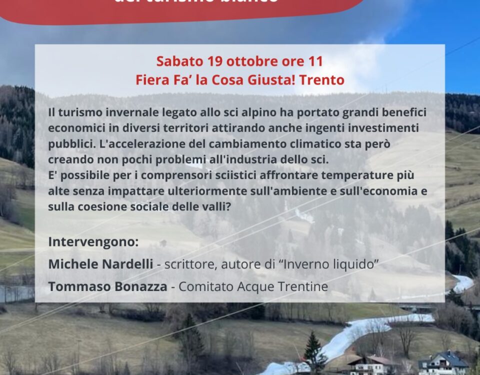 La locandina dell'incontro