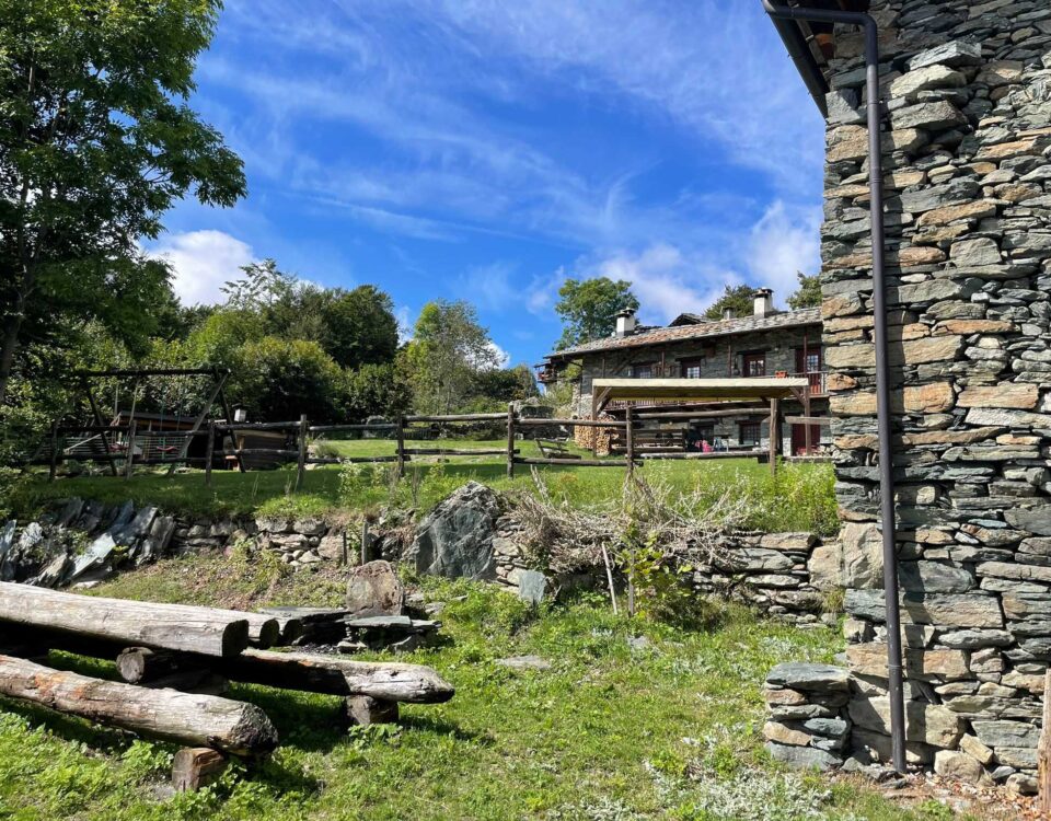 Il luogo dell'incontro del Collettivo di scrittura a Puy de Champanesio