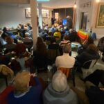 Un momento della presentazione del libro di SImone Malavolti