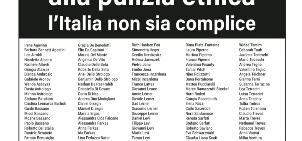 La pagina pubblicata oggi su