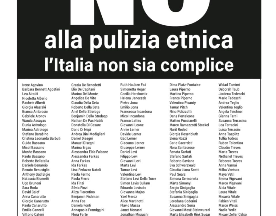 La pagina pubblicata oggi su