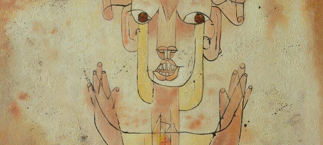 Paul Klee, Angelus Novus - particolare