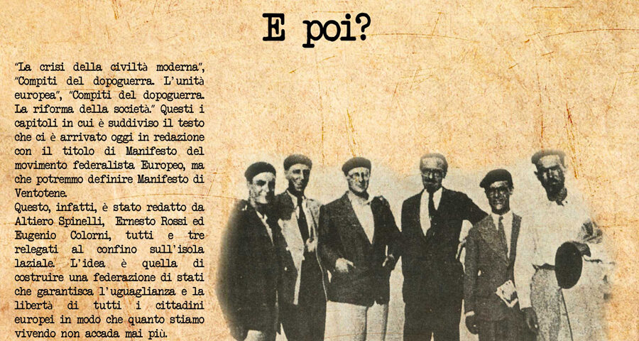 Federalisti europei a Ventotene