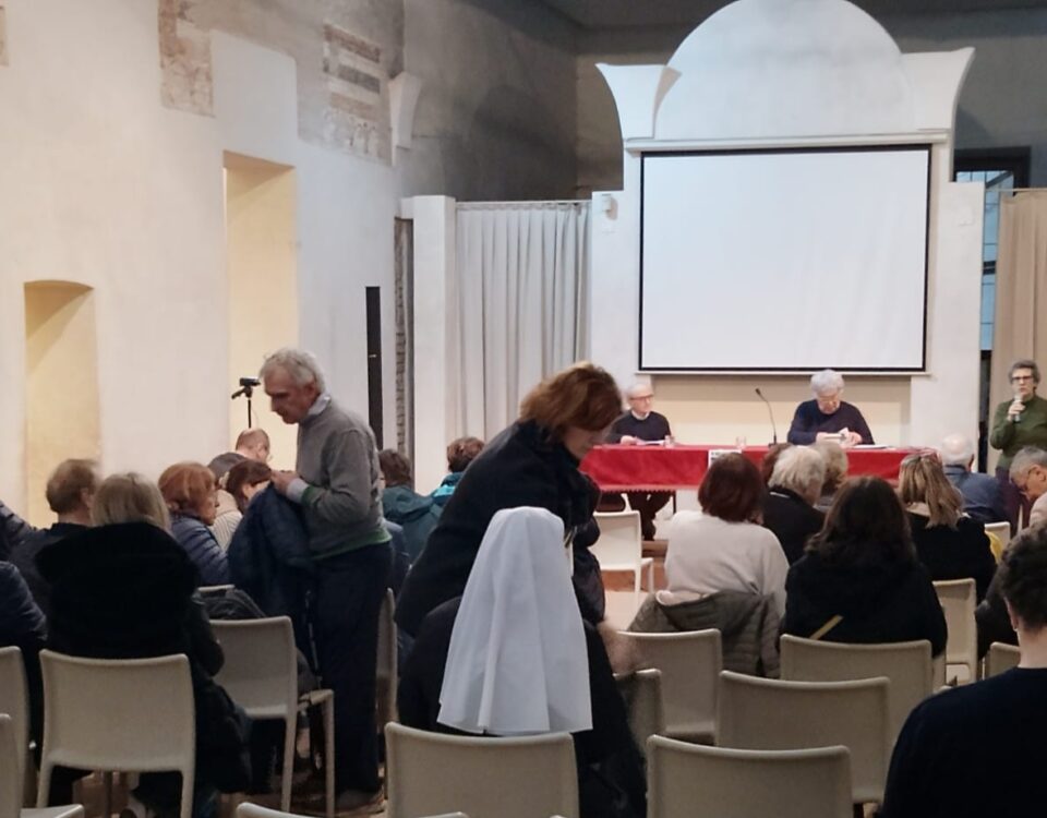 Un momento della serata a Mantova
