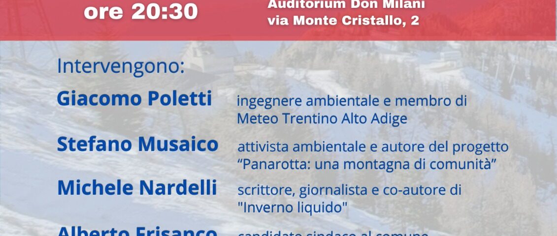 La locandina dell'incontro