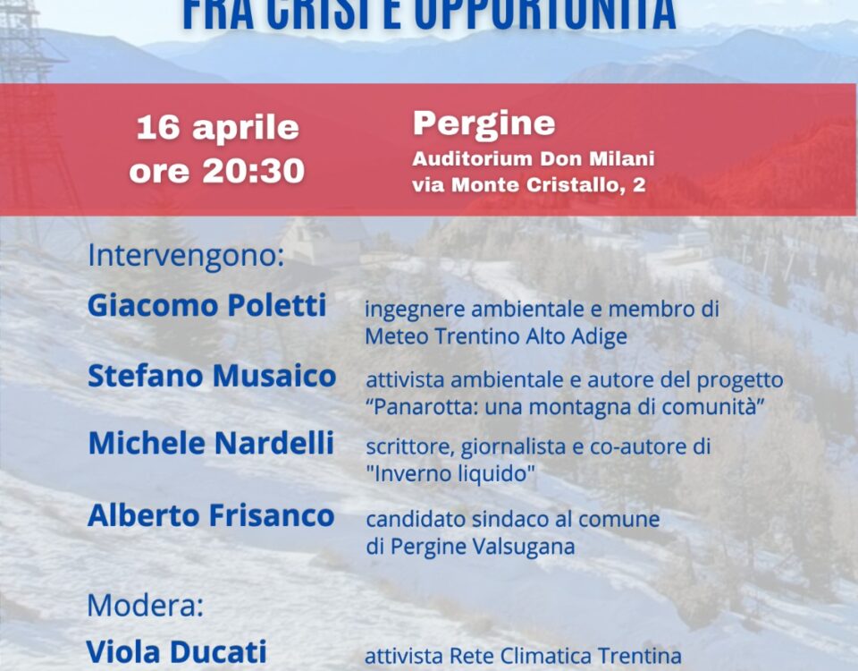 La locandina dell'incontro