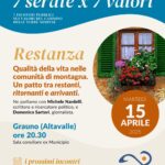La locandina della serata