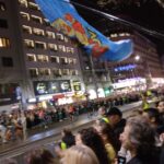 Belgrado, l'arrivo dei primi manifetsanti il 14 marzo 2025