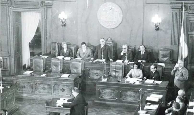La prima seduta della Regione F-VG