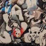 Sabra and Shatila Massacre, dell’artista iracheno Dia al-Azzawi (particolare)