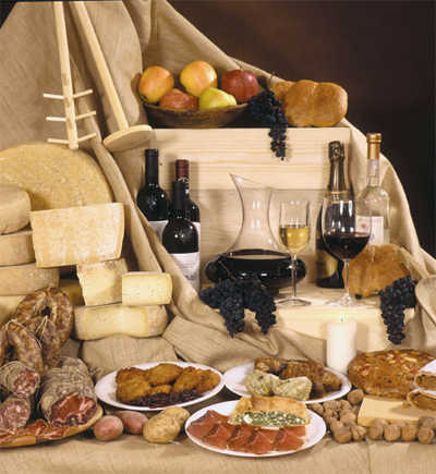 cibo del territorio