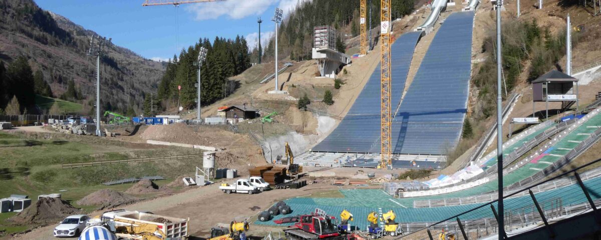 Il trampolino di Predazzo