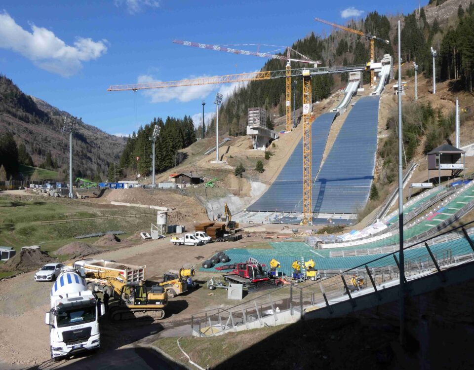 Il trampolino di Predazzo
