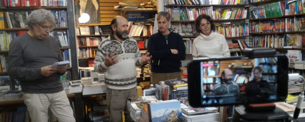 La presentazione del libro a Torino con Vanda Bonardo e Enrico Camanni